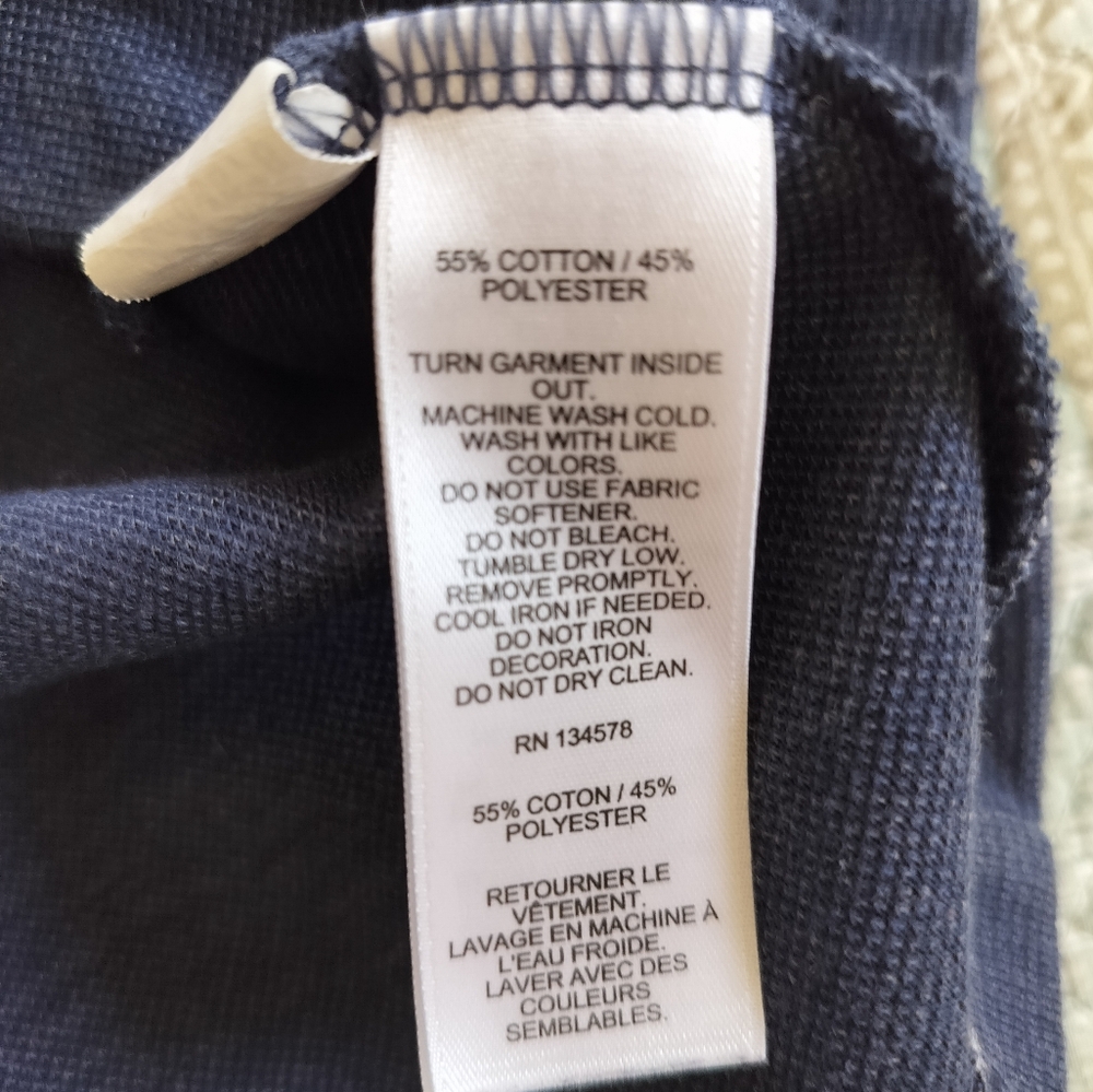 Vineyard Vines Women's Long Sleeves Pullover Sweatshirt Color Blue Size S - Picture 7 of 8